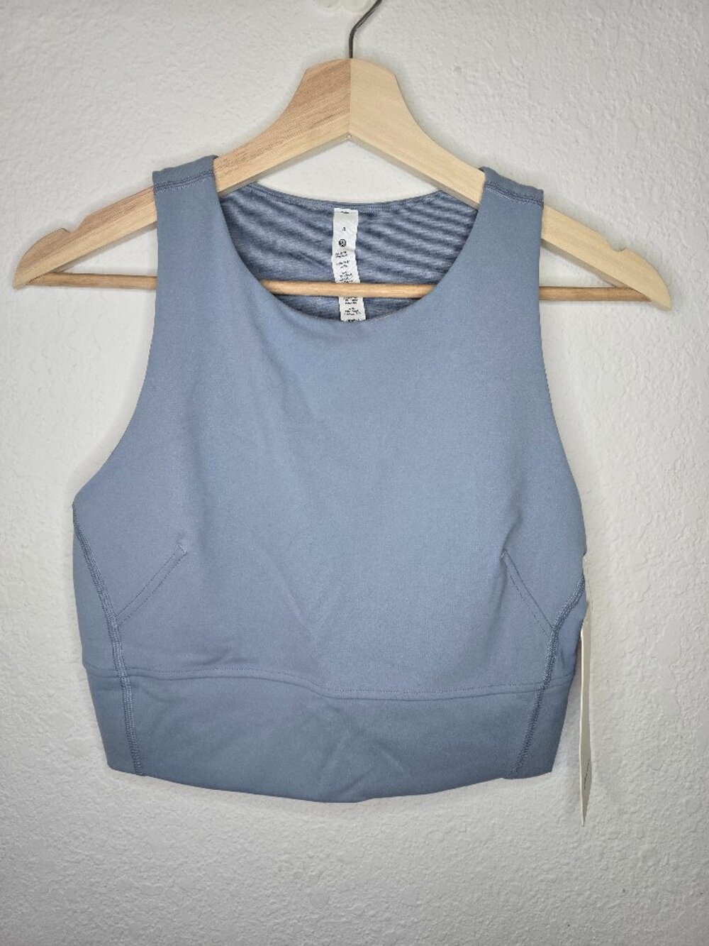 NWT Lululemon Wunder Train Wide-Back Tank CHBY Size 8